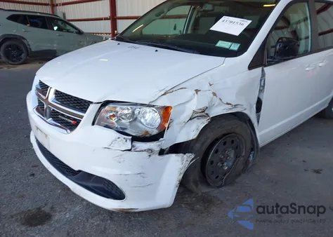 2018 Dodge Grand Caravan Se из США, поврежденный, VIN 2C4RDGBG7JR166344